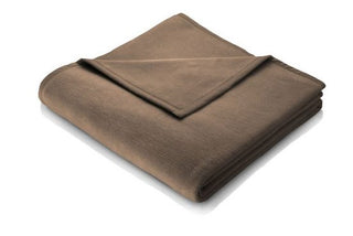 Biederlack Decke Cotton Home 150x200cm schokobraun