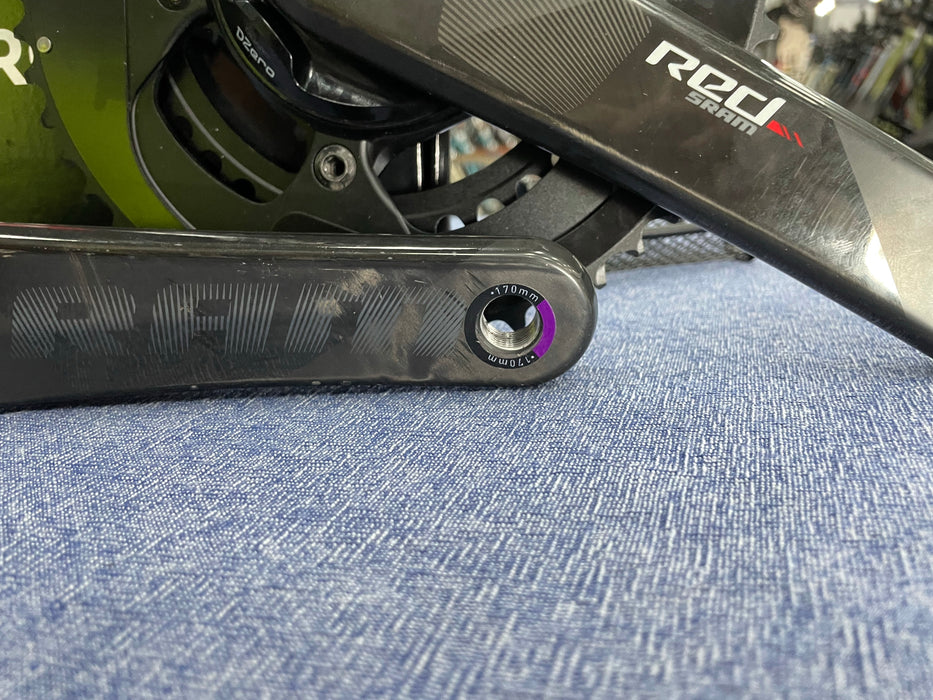 SRAM Red Quarq Power Meter 110 HB BB30 170mm/52-36 Take-Off