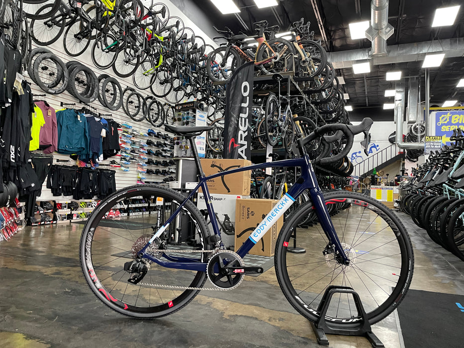 Eddy Merckx Wallers73  Disc SRAM Rival AXS - Blue
