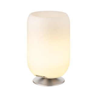 Kooduu Atmos Silber LED-Lampe, Bluetooth Lautsprecher