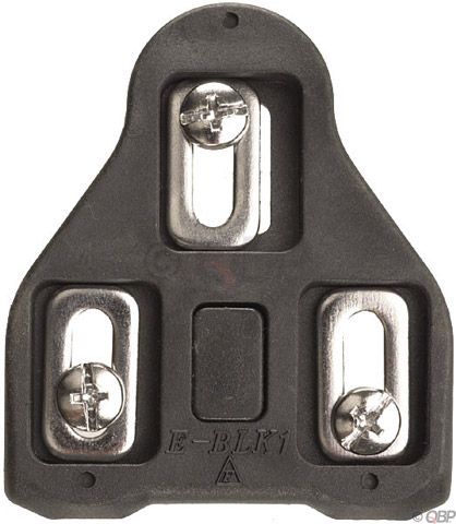 VP BLK 1 LOOK Delta Cleats 0° Black