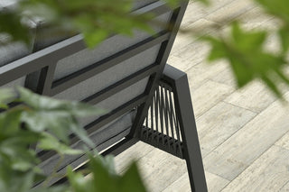 GARDEN IMPRESSIONS Lounge Andrea black/grey