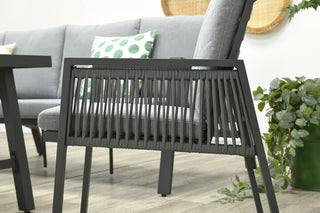 GARDEN IMPRESSIONS Lounge Andrea black/grey