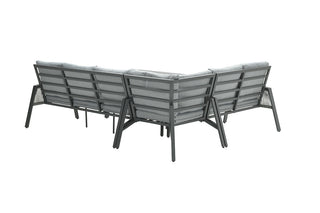 GARDEN IMPRESSIONS Lounge Andrea black/grey