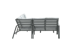 GARDEN IMPRESSIONS Lounge Andrea black/grey