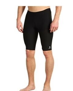 TYR Durafast Elite Swim Jammer-Solid Black