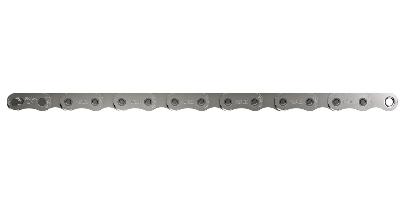SRAM Force Flattop Chain - 12/13-Speed, 126 Links, PowerLock Connector, Silver, E1