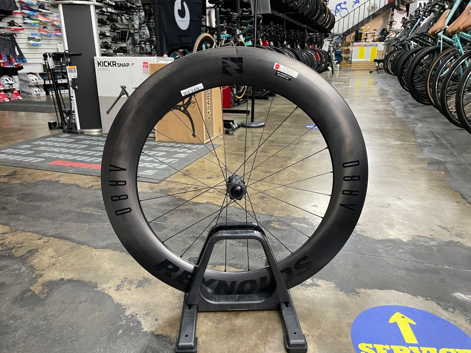 Reynolds AR80 Disc Carbon Clincher Tubeless Wheelset - Black Vinyl Decal