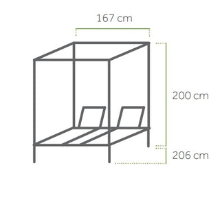 MWH Daybed Venio anthr.
